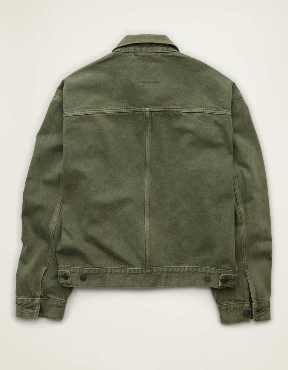 AE 休閒剪裁牛仔外套