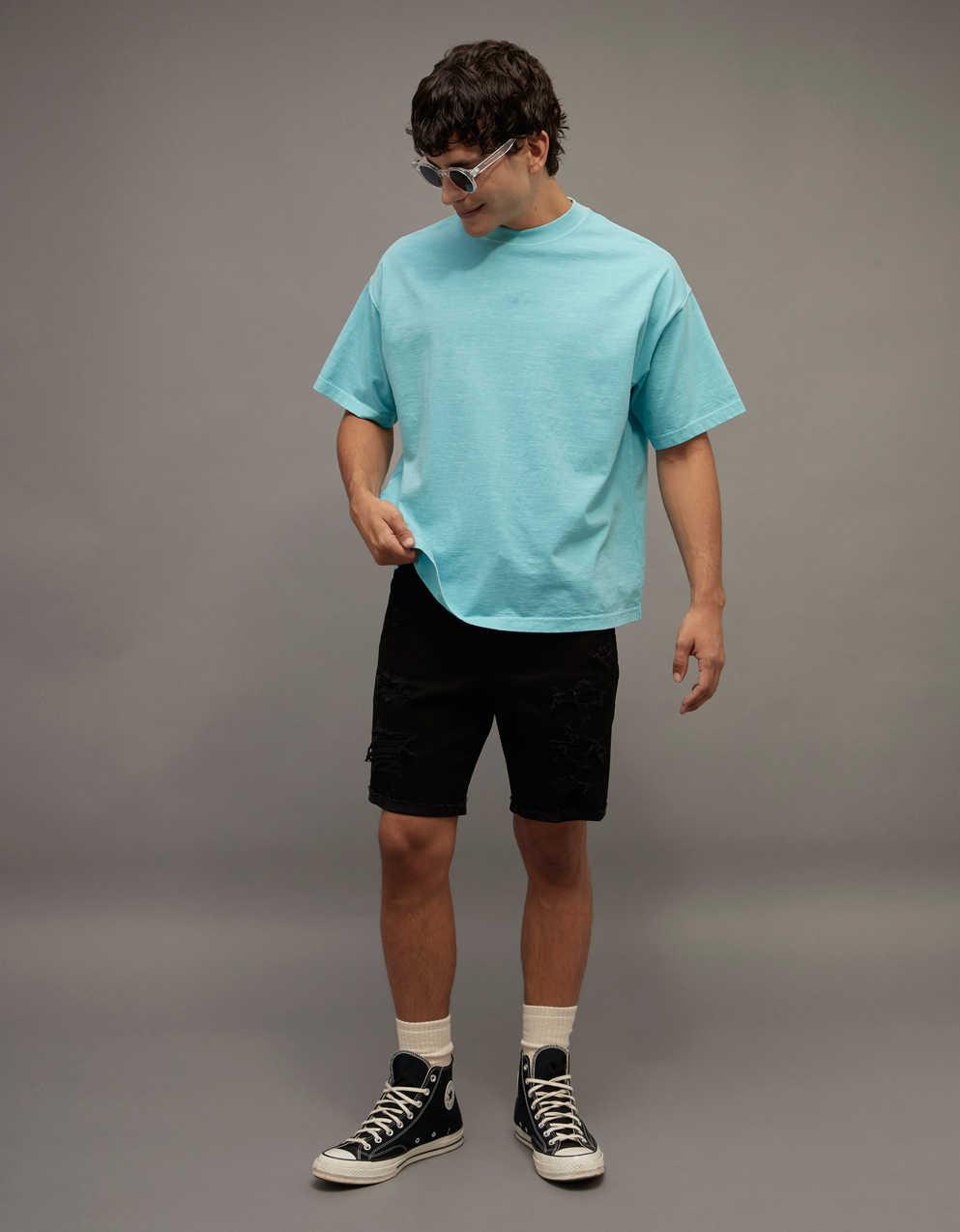 AE Relaxed Textured Slub T-Shirt