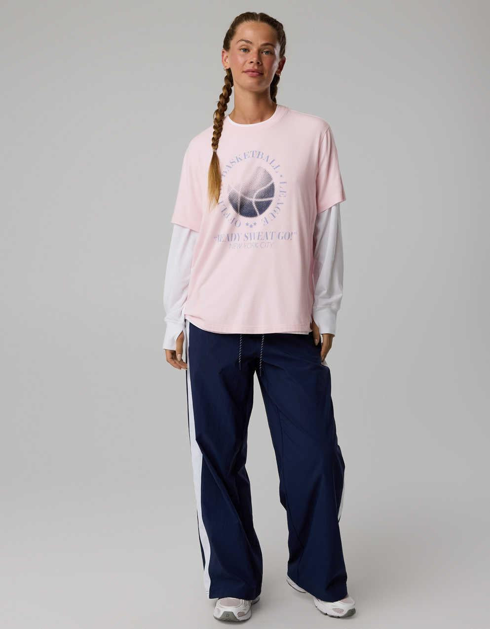OFFLINE By Aerie Let's Stretch 男友 T 恤