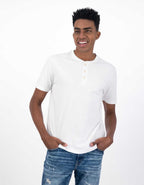 AE Short-Sleeve Henley Icon T-Shirt