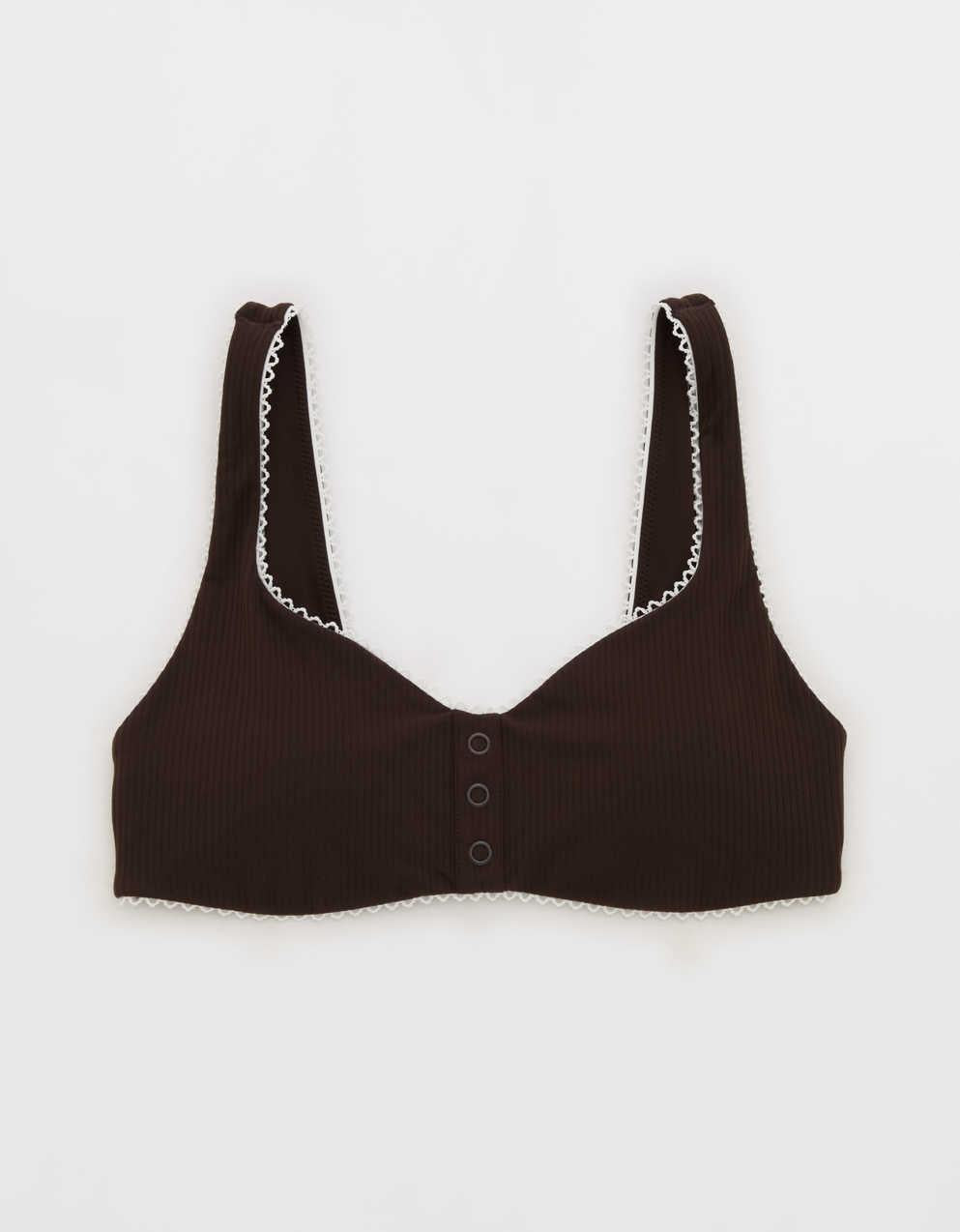 OFFLINE By Aerie Real Me XTRA Rib Picot運動胸圍