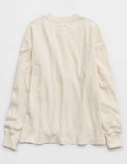 Aerie Sherpa Henley Sweatshirt