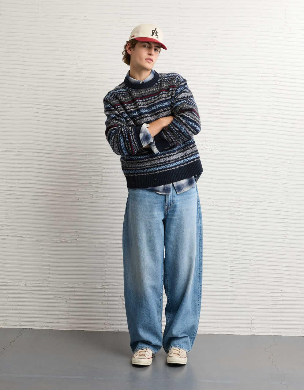 AE Cozy Cabin Fairisle冷衫