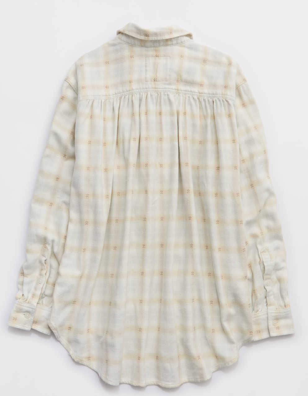 Aerie Anytime Fave Flannel Button Down Shirt