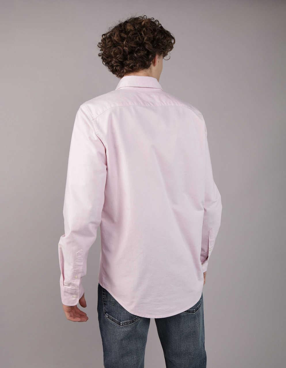 AE Everyday Slim Oxford Button-Up Shirt