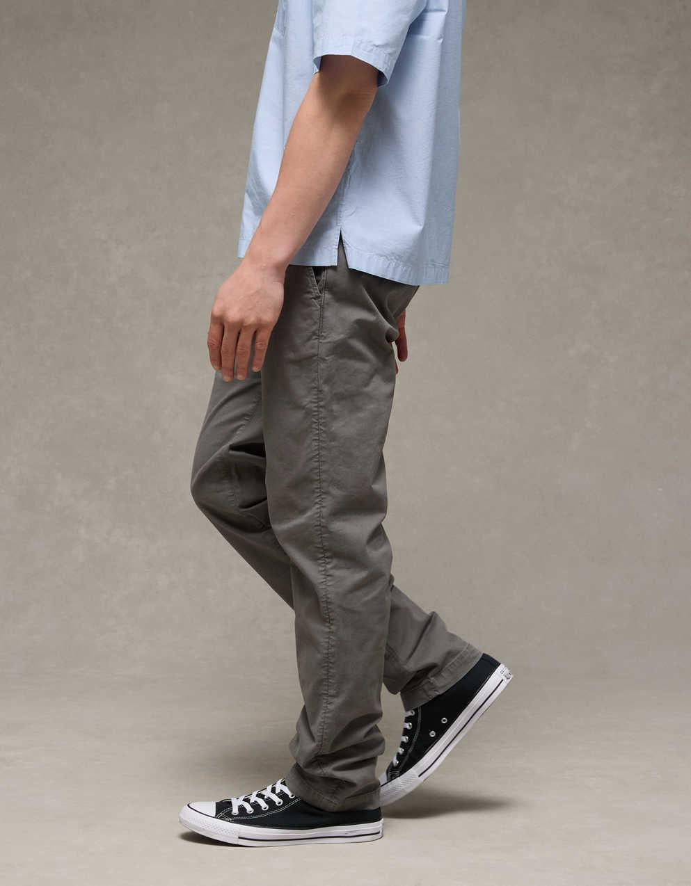 AE Flex Original Straight Lived-In Khaki Pant