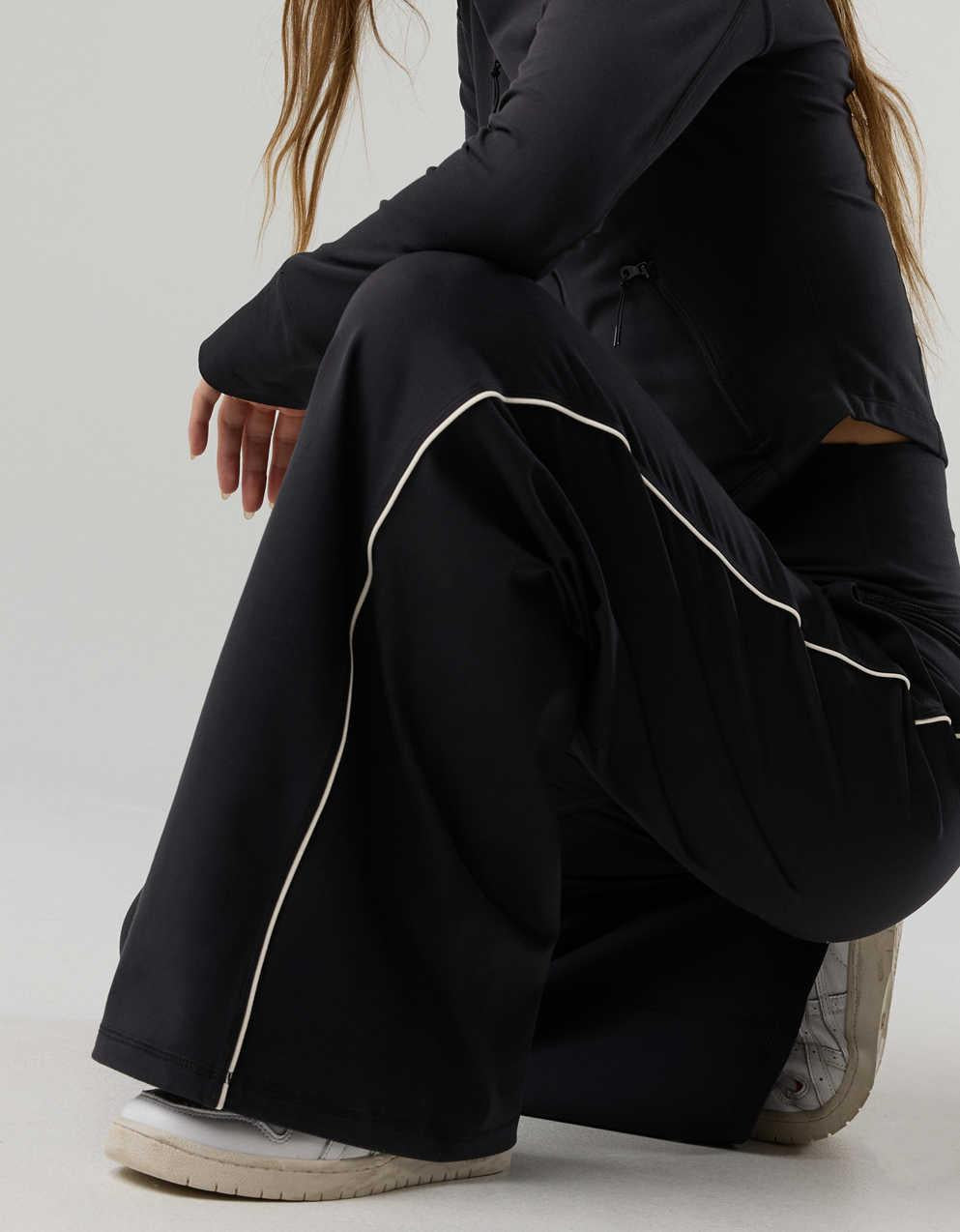 OFFLINE By Aerie The Hugger Piping Wide Leg Pant