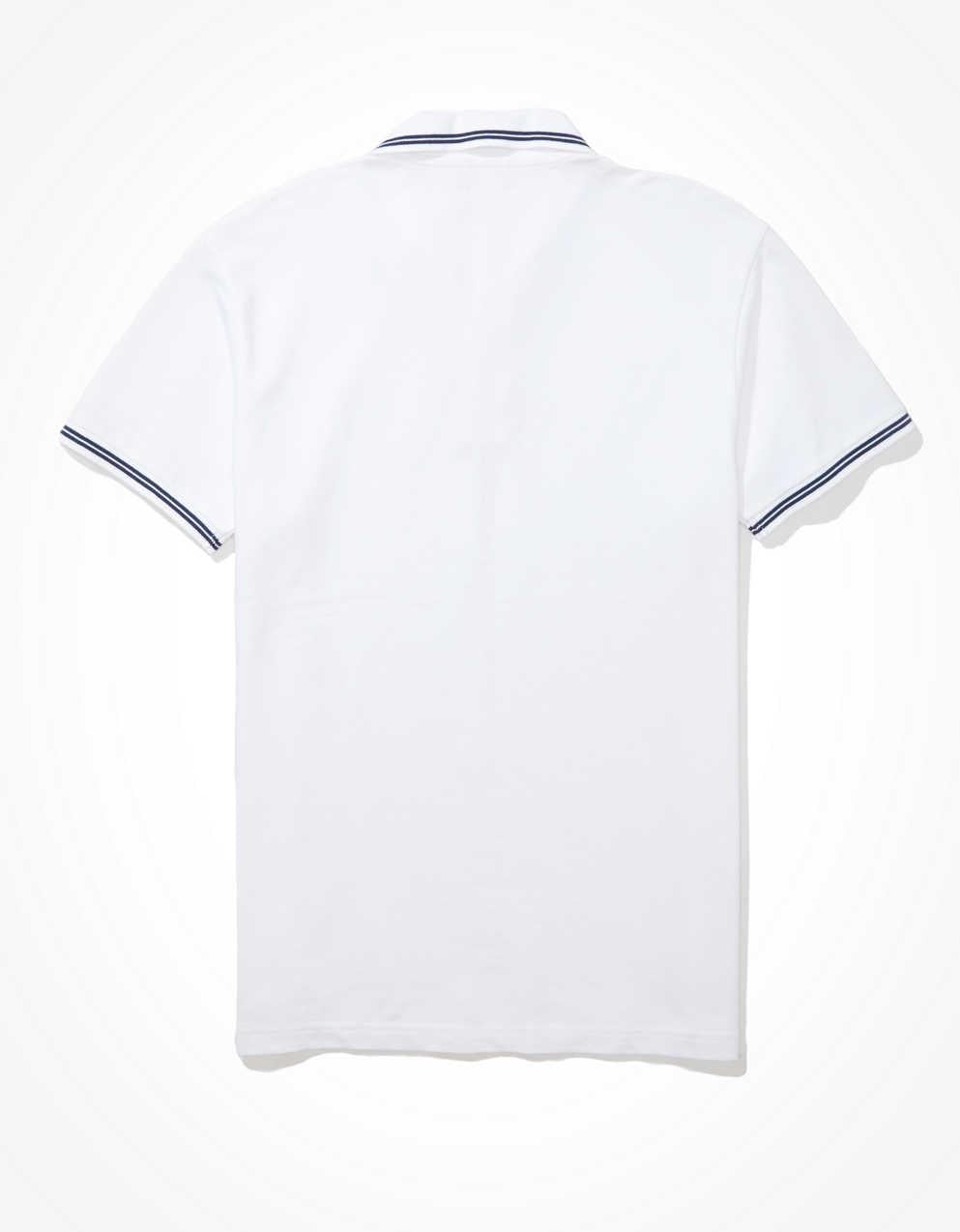 AE 尖頭彈性皮克Polo 衫