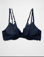 Show Off Rosey Lace Demi Push Up Bra