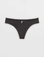Superchill Cotton Picot Thong Underwear