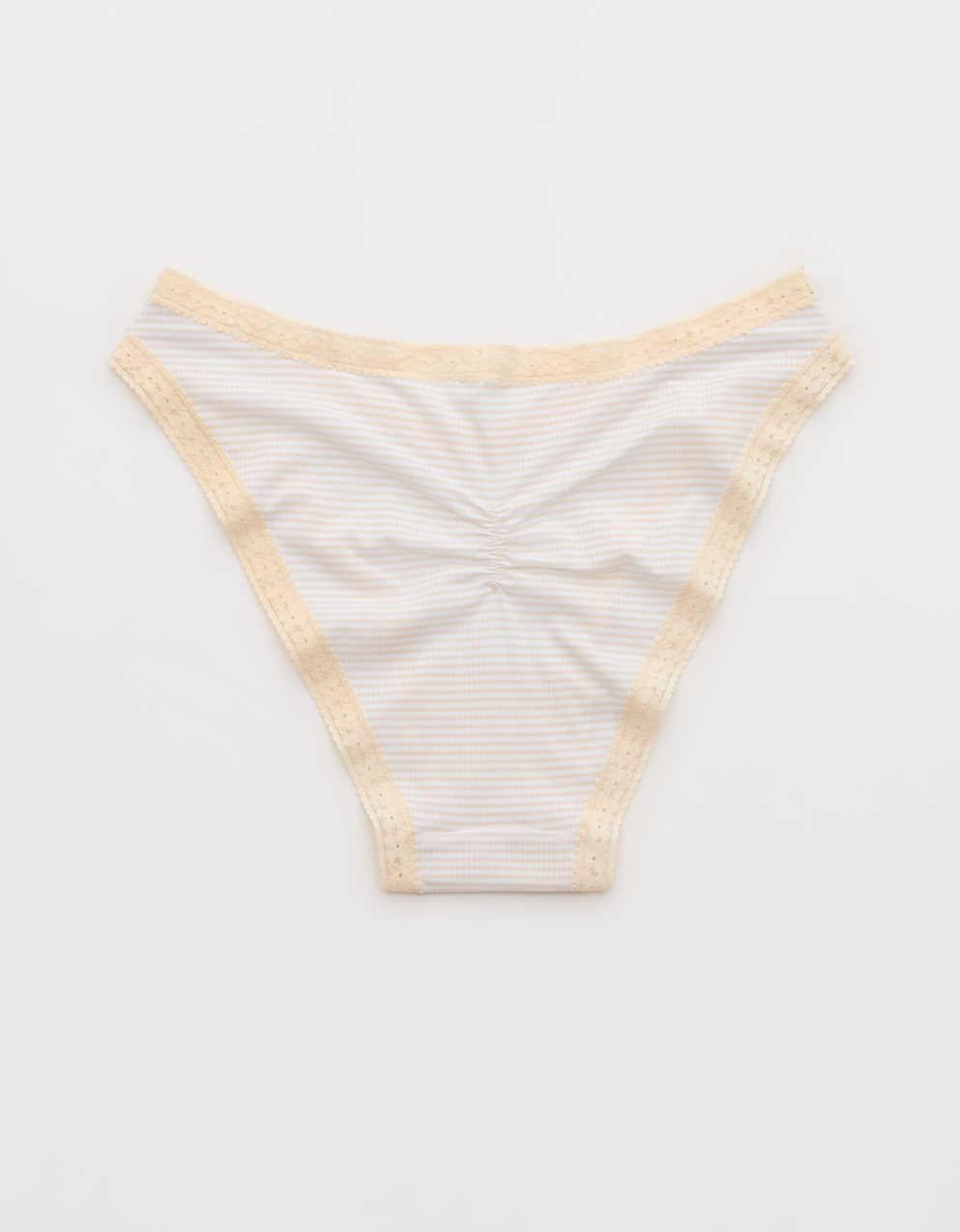SMOOTHEZ Microfiber Lace Bikini Underwear