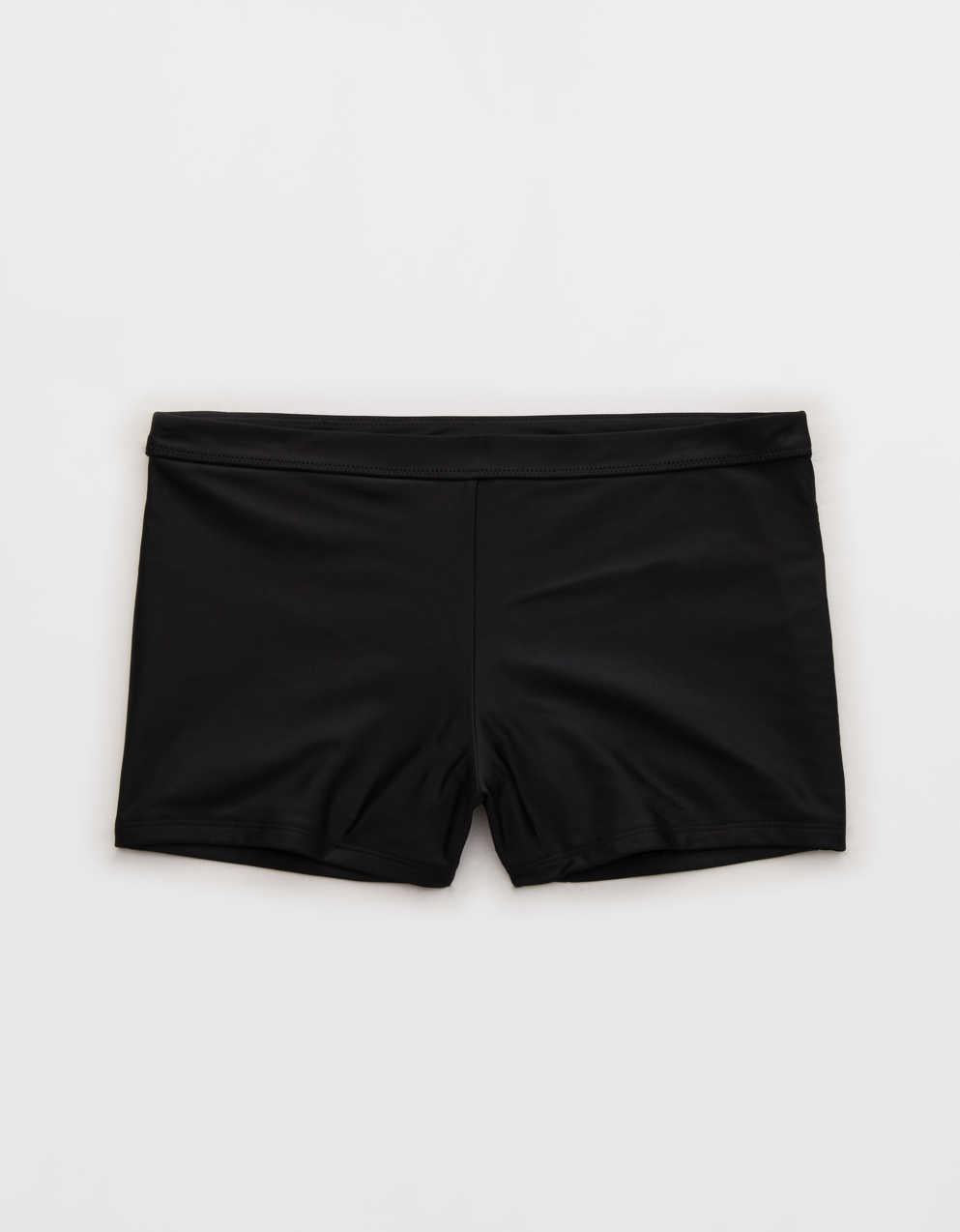 Aerie Mid Rise Boy Short Bikini Bottom