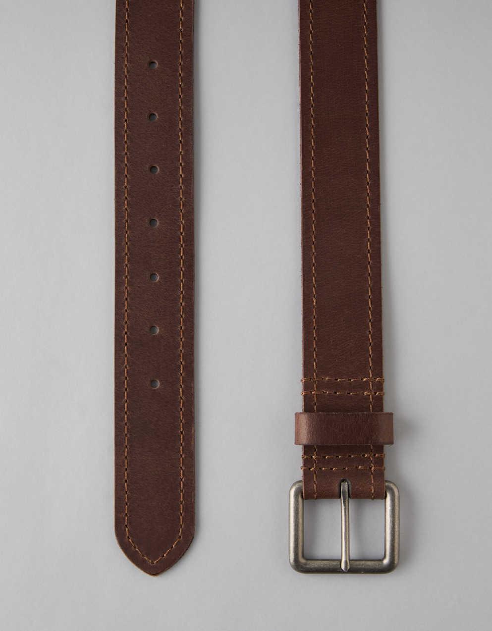 AE Stitched Leather Belt