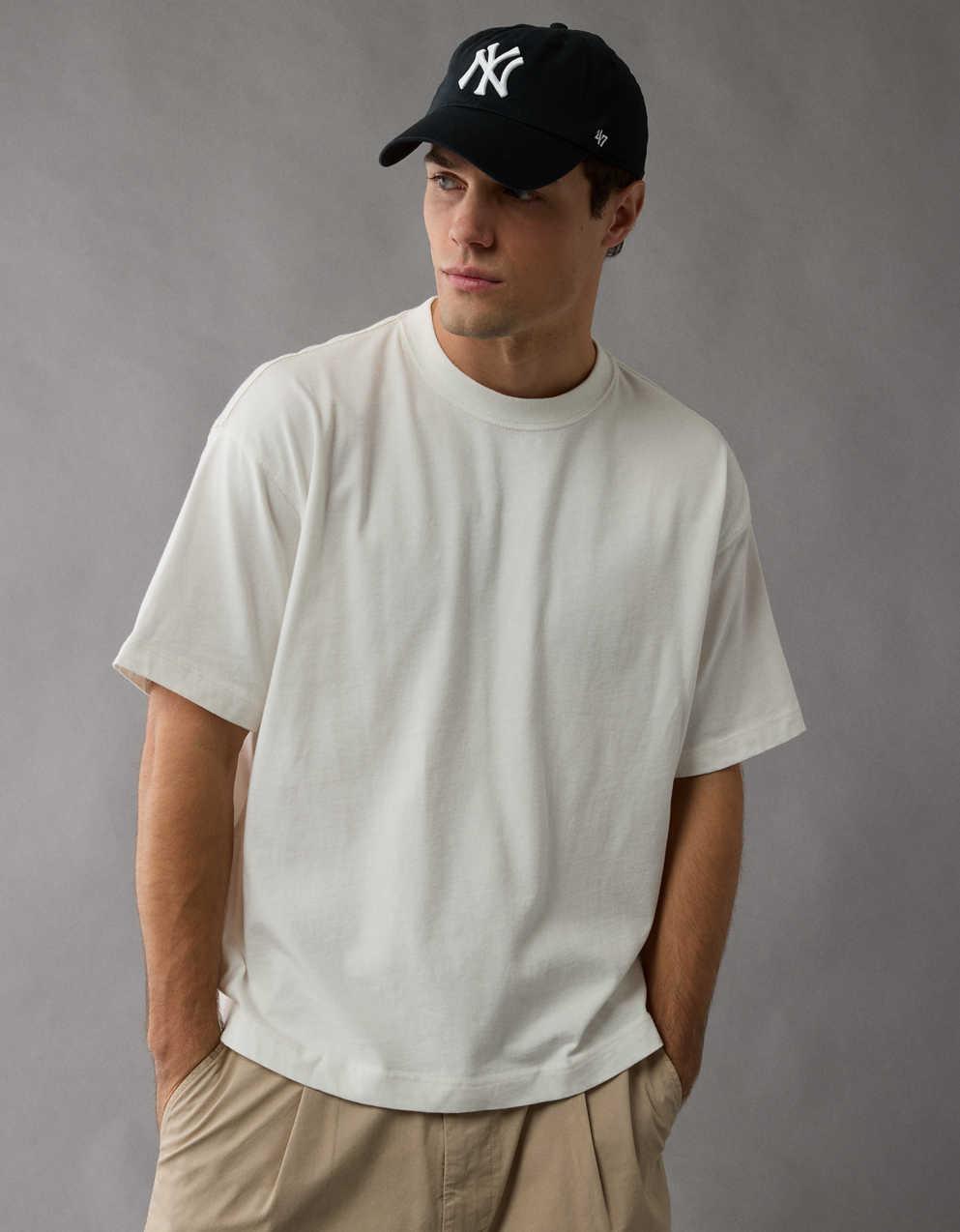 AE Boxy 平紋布 T 恤