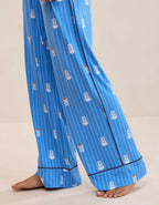 OVERSLEPT by Aerie Real Soft® Piping PJ Pant
