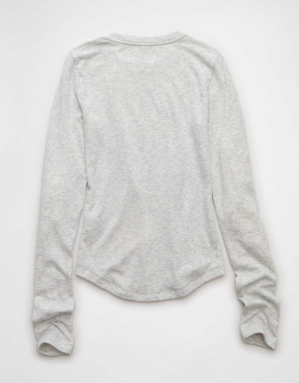 AE Long Sleeve Cozy Crew Neck T-Shirt