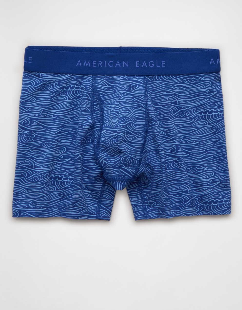 AEO 男士 4.5 吋經典棉質拳擊褲