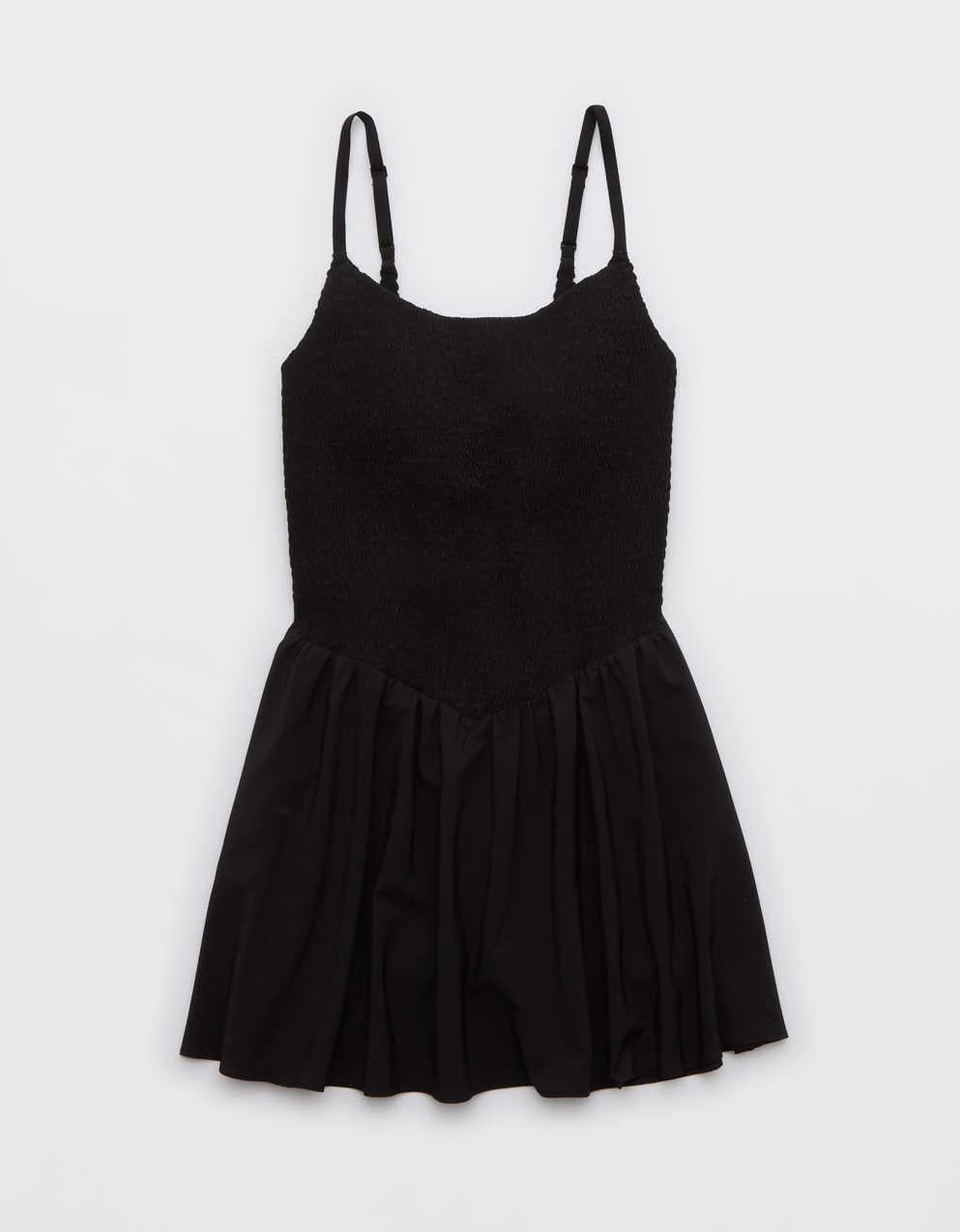 OFFLINE By Aerie Real Me Smocked Flowy Dress
