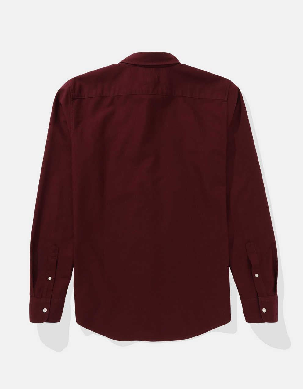 AE Everyday Slim Oxford Button-Up Shirt