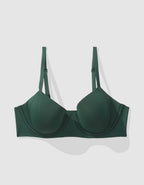 SMOOTHEZ Seamless Demi Lightly Lined Bra