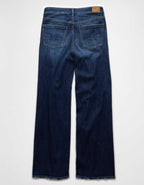 AE Dreamy Drape 彈力超高腰寬鬆寬腿牛仔褲