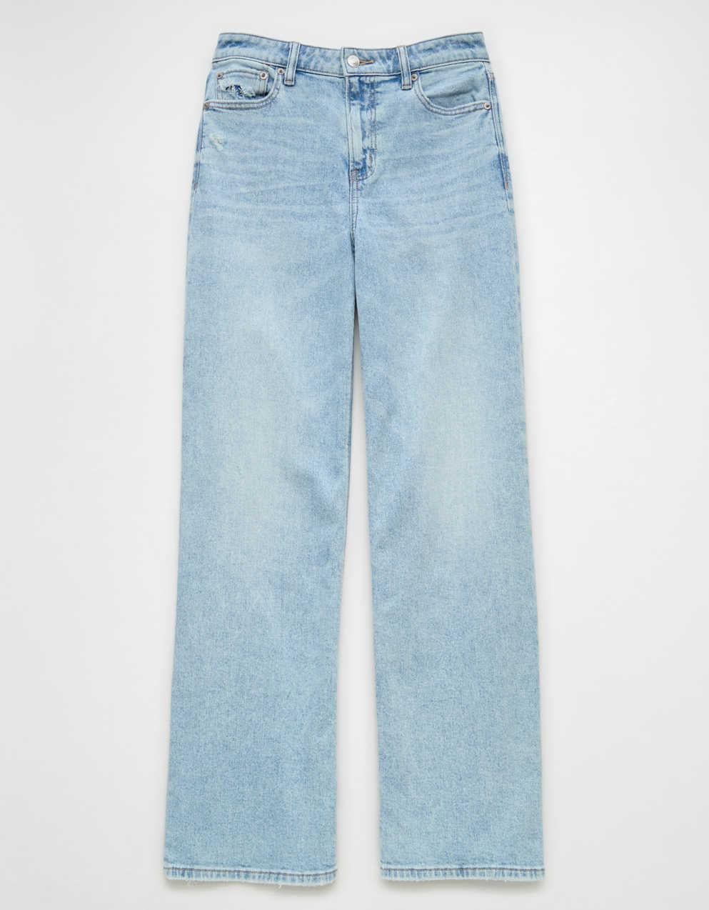AE Super High-Waisted Baggy Wide-Leg Jean