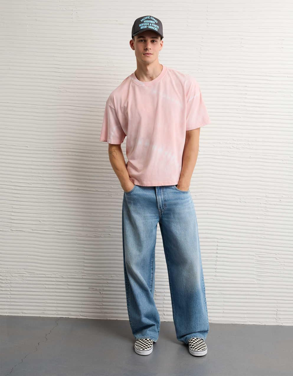 AE Boxy 平紋布 T 恤