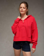AE Big Hug Lace-Up Hoodie