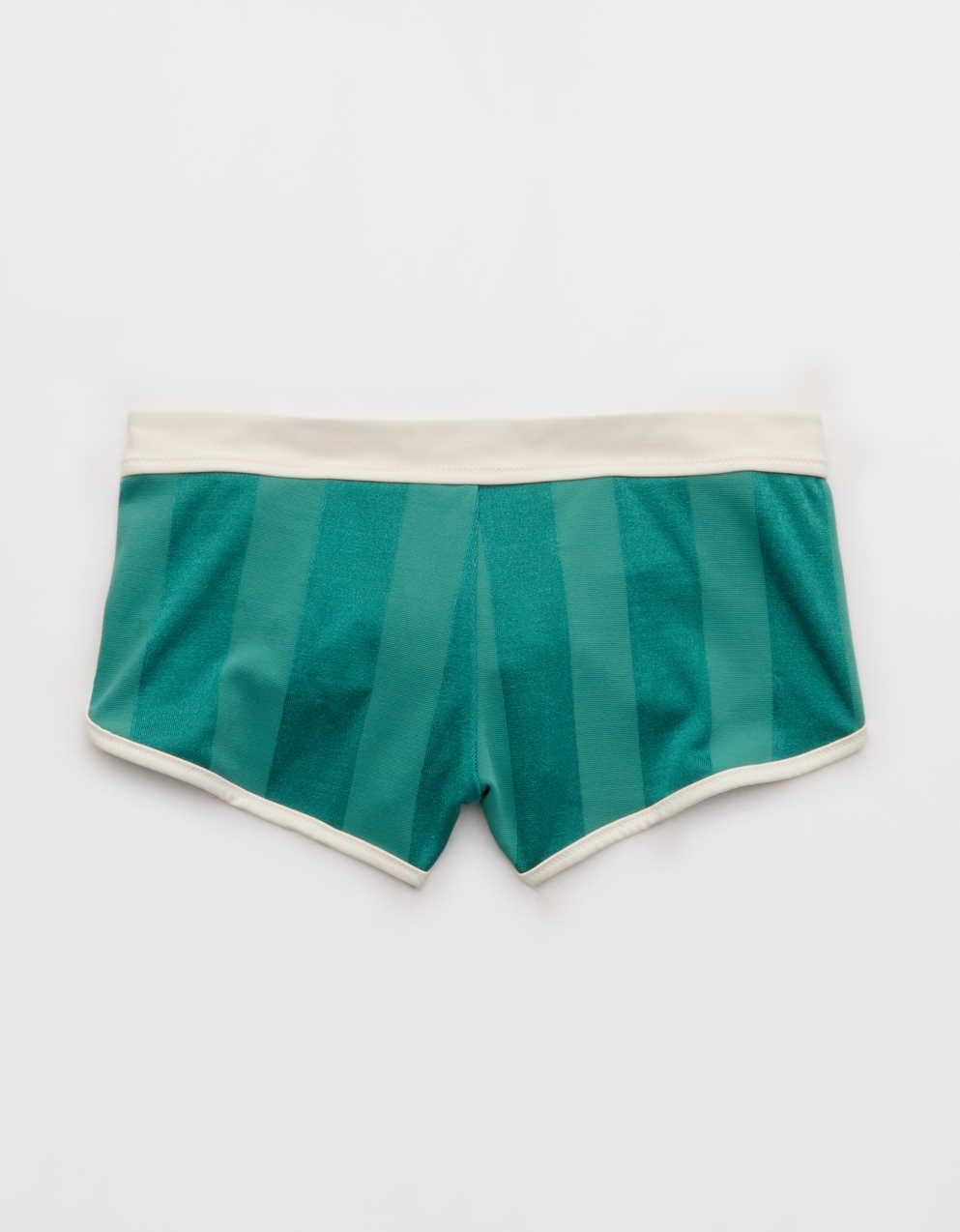 Aerie 閃亮三角包臀比基尼泳褲