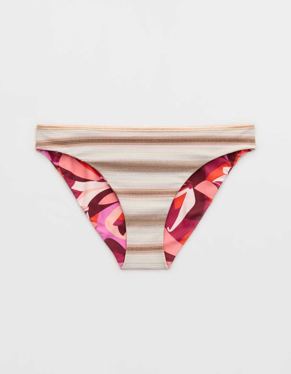 Aerie 金屬綁帶雙面比基尼泳褲