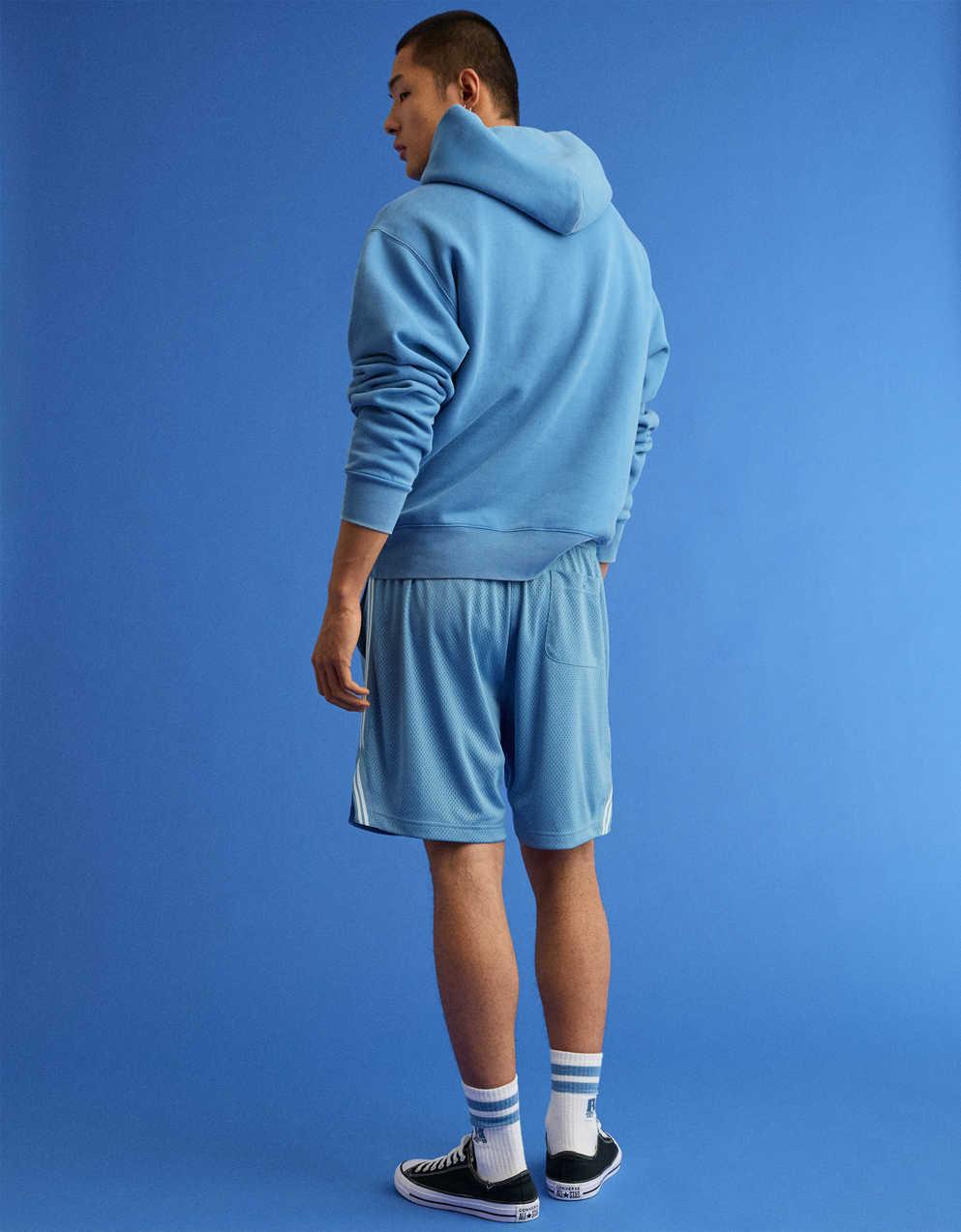 AE x Russell Athletic網眼 7 吋短褲
