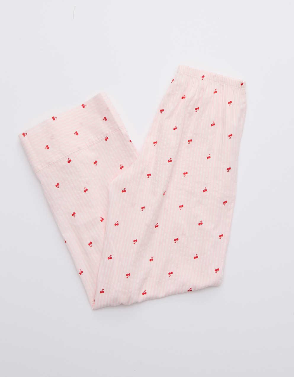 Aerie Off-Duty Seersucker 休閒家居長褲