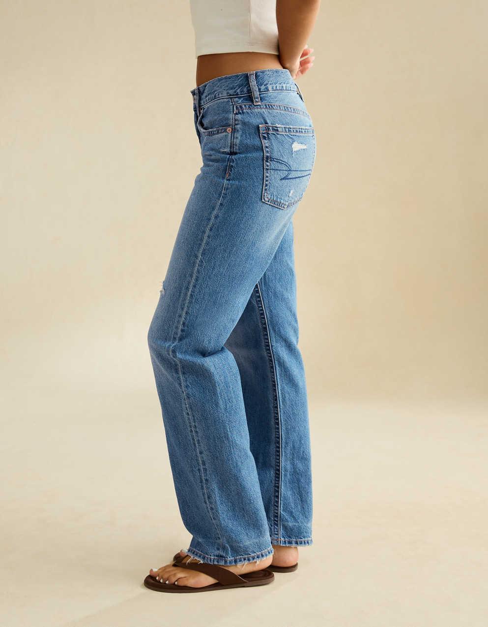 AE Low-Rise Classic Straight Jean