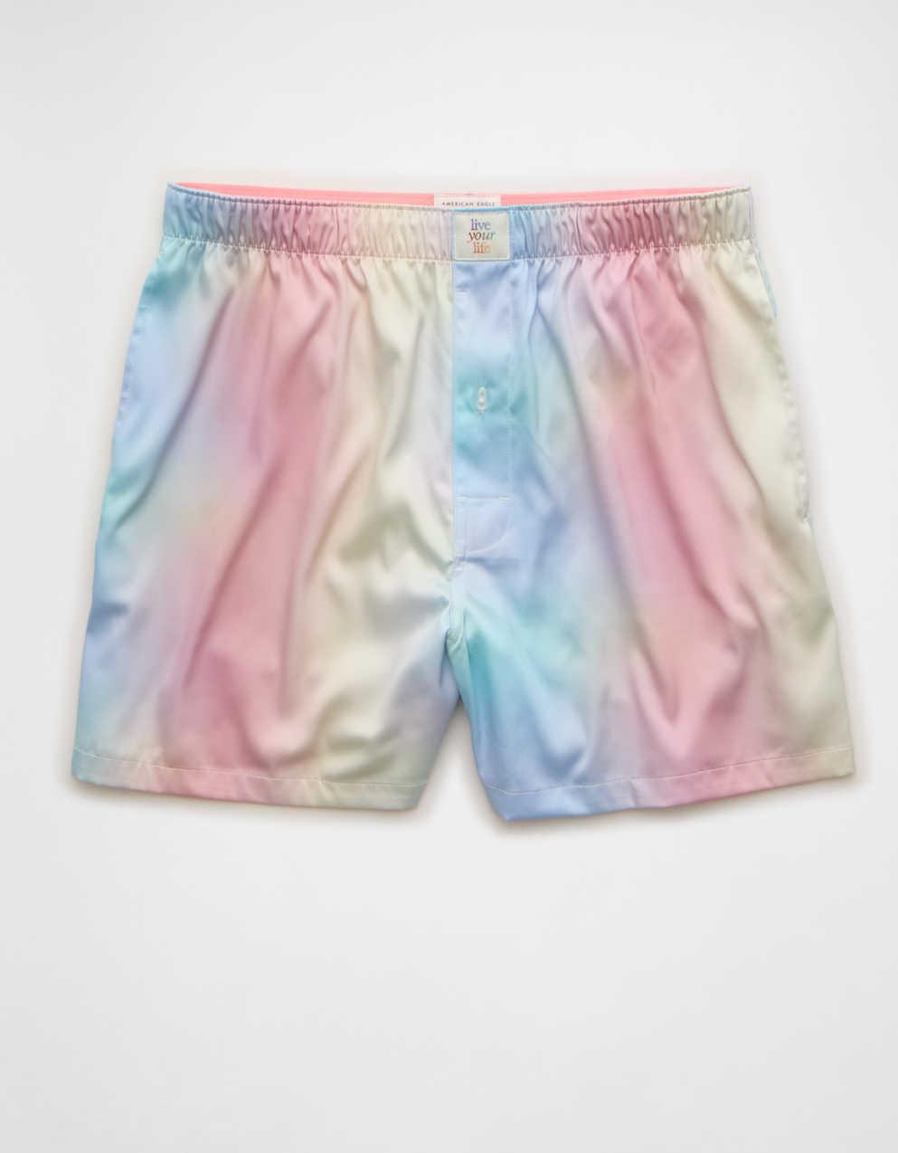 AEO Pride Men's Satin Pocket Boxer Short