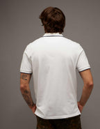 AE Logo Standard Fit Pique Polo Shirt