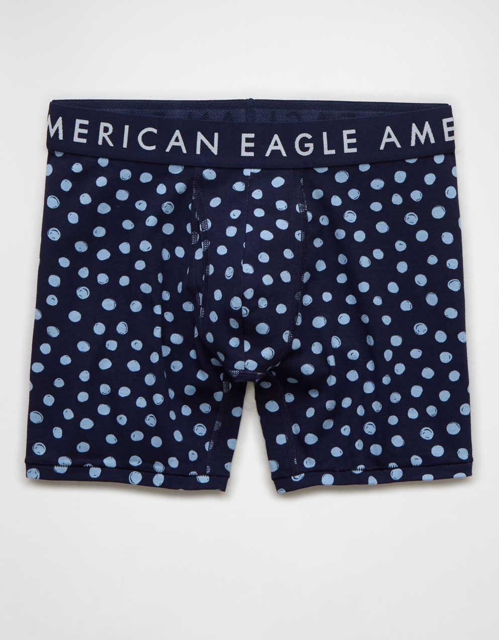 AEO 男士油漆圓點 6" 經典平角短褲