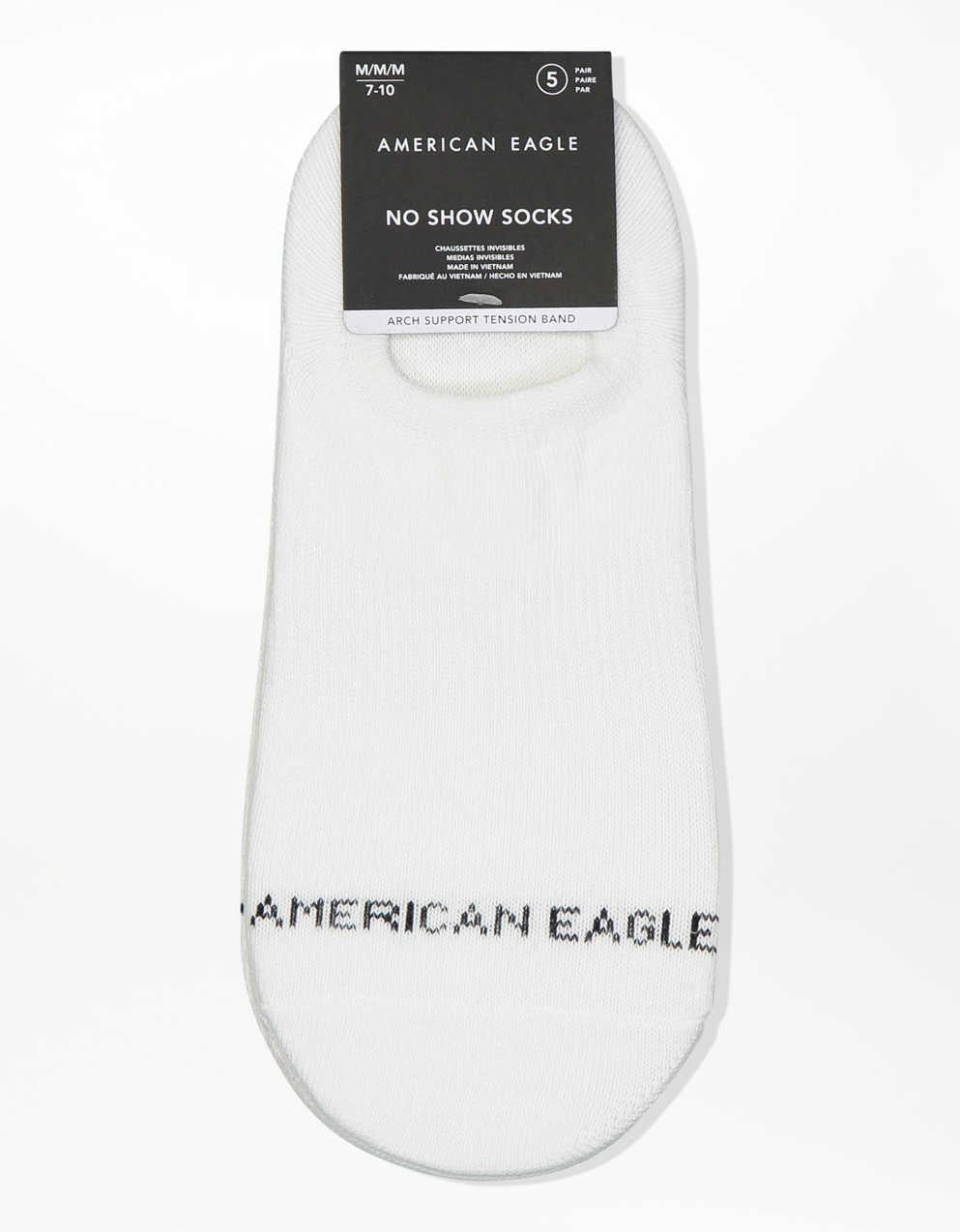 AE Invisible Socks 5-Pack