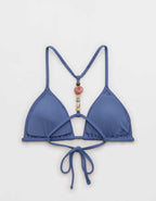 Aerie Pique String Triangle Bikini Top