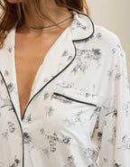 Aerie Bambi Real Soft® 細節睡衣襯衫