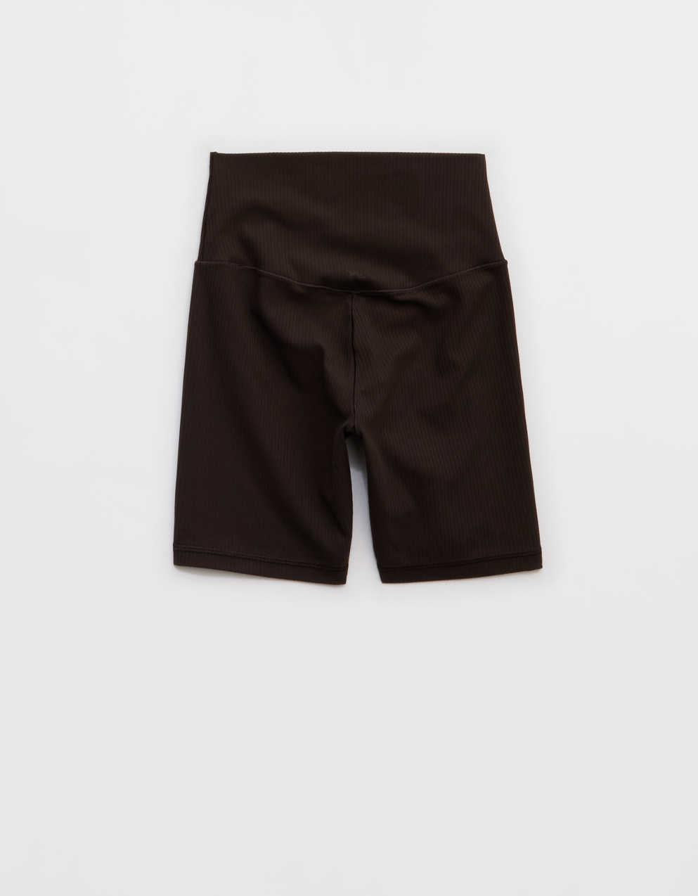 OFFLINE By Aerie Real Me XTRA Ribbed High Waisted 5" Bike Short