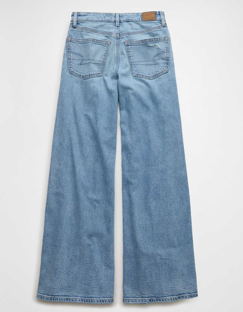 AE Dreamy Drape A 字剪裁牛仔褲