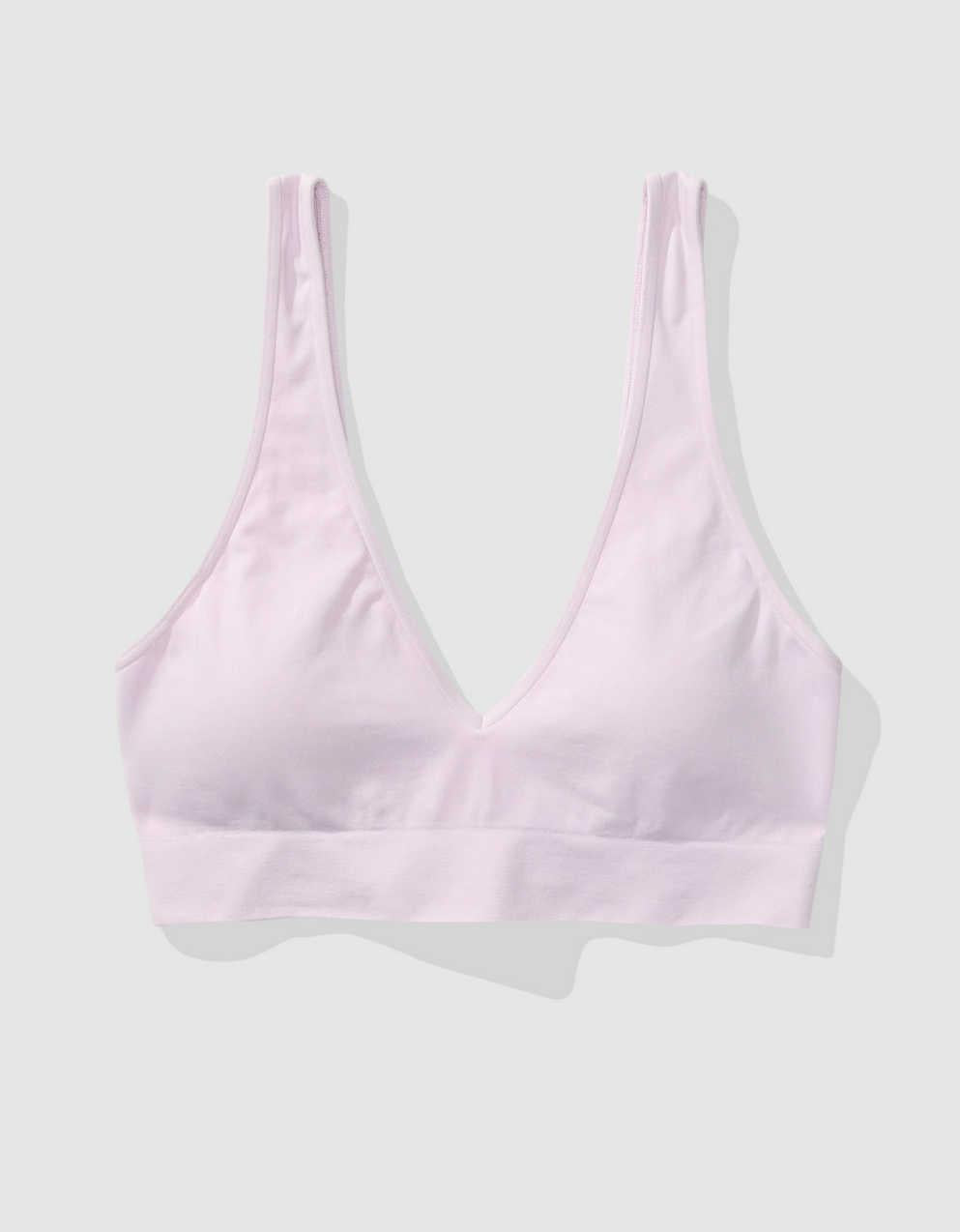 Superchill Seamless Padded Plunge Bralette