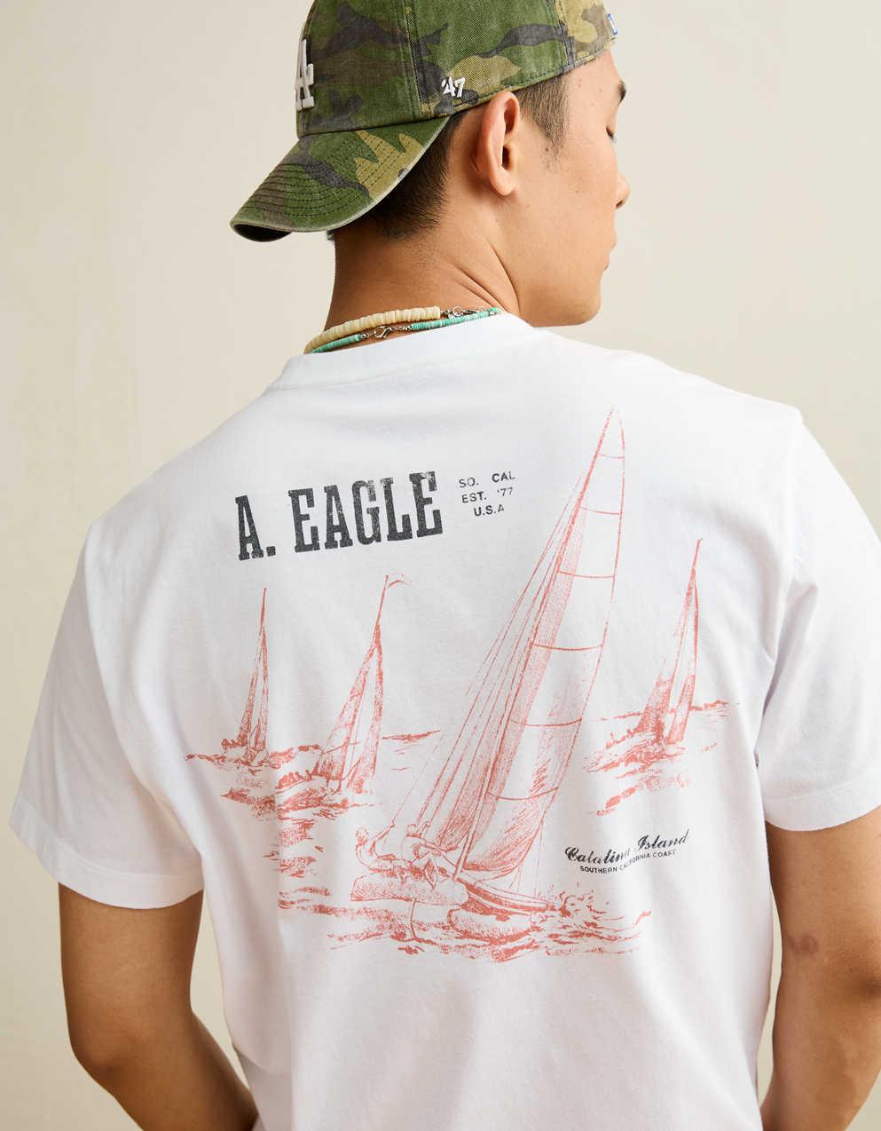 AE Standard Fit Graphic Logo T-Shirt
