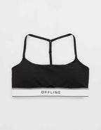 OFFLINE By Aerie The Hugger 標誌彈性運動胸圍