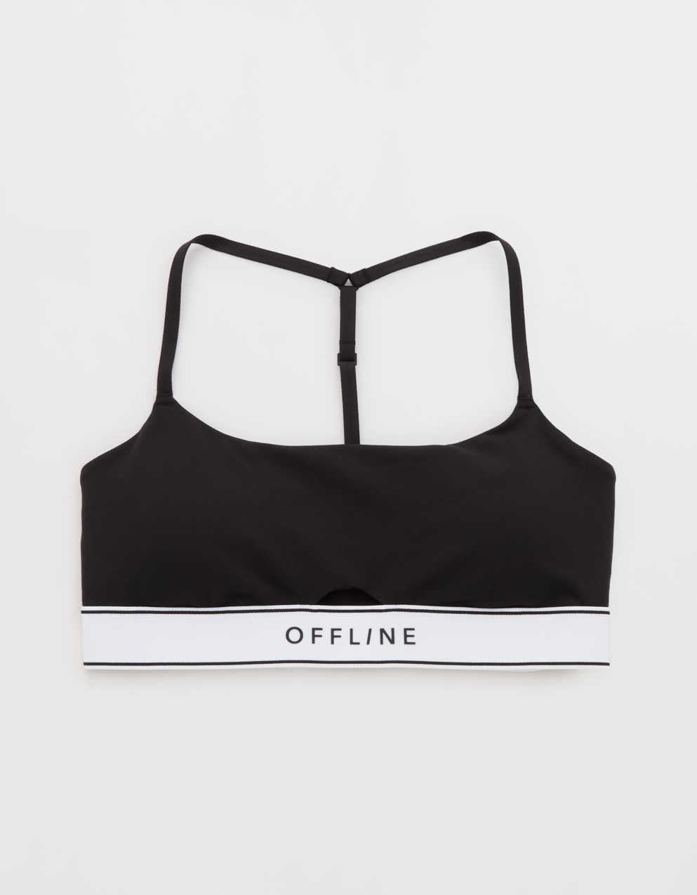 OFFLINE By Aerie The Hugger 標誌彈性運動文胸