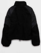 OFFLINE By Aerie絲絨毛愛情全拉鍊外套