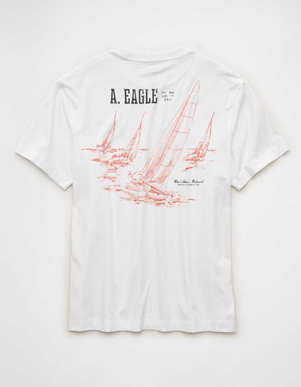 AE Standard Fit Graphic Logo T-Shirt