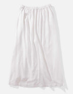 AE Button Front Midi Skirt