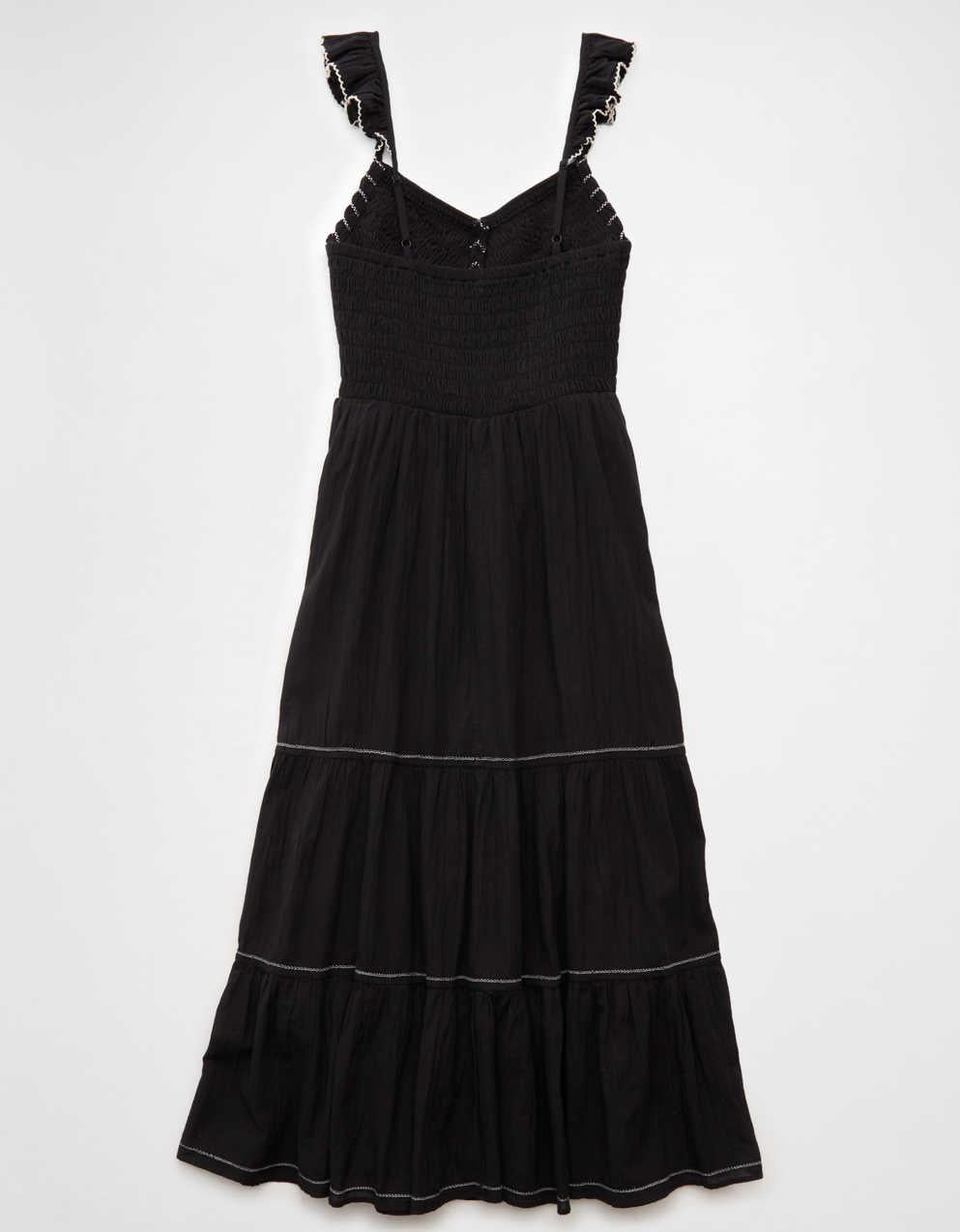 AE Bella Flutter Sleeve Midi Dress
