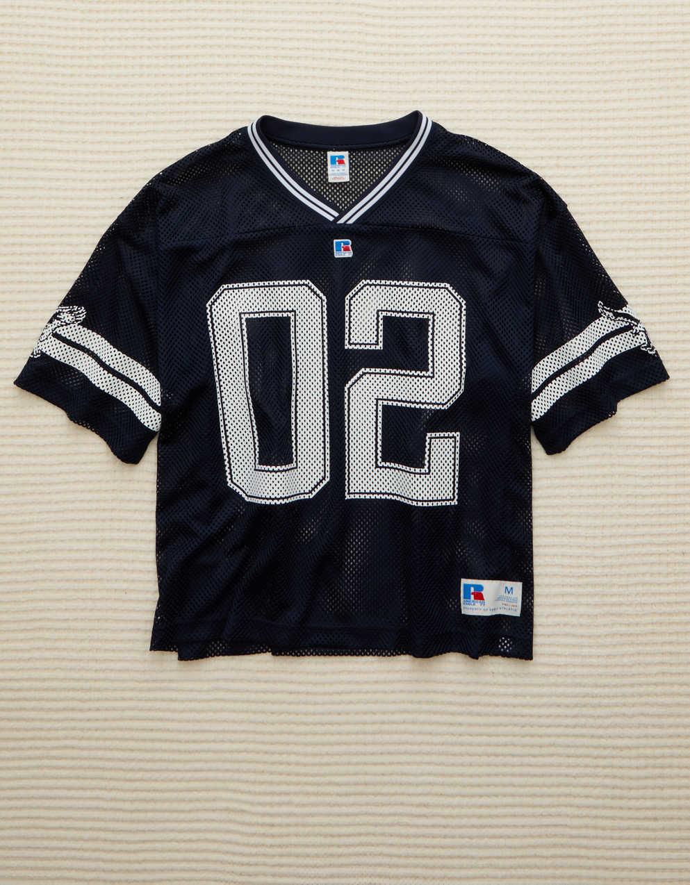 AE x Russell Athletic 圖案網布針織衫